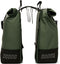 Gerecyclede dubbele fietstas Urban Proof Rolltop 38L 30 x 15 x 42 cm - Groen