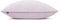 Zohome Kussensloop Lino - Kussenhoes van 40x80 cm - 1 stuk - 100% Katoen - Paars