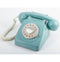 GPO 746ROTARYBLU - Telefoon retro jaren ‘70, draaischijf, blauw
