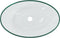 vidaXL - Wasbak - 54,5x35x15,5 - cm - gehard - glas - zwart