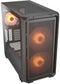 Cougar MX600 - ATX Semi-toren doos - Mini-Tower - RGB - Zwart