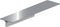 Ellen Dorpelstrip Dbs-Borstel 100cm Alu