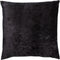 Dutch Decor SKY - Sierkussen velvet 45x45 cm - Raven - zwart - Inclusief binnenkussen