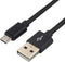 Everactive CBB-1MB - USB A naar Micro-USB - 1 m - Zwart