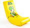 X Rocker Video Rocker - Yoshi - Gaming chair - Compact en opvouwbaar - Geel