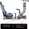 VDD Gaming - Race simulator - Volledig verstelbaar - Zwart/Blauw
