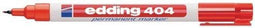 Edding Marker Permanent Edding 404 Rond 0,75 Mm Rood