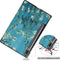 3-Vouw sleepcover hoes - Geschikt voor Samsung Galaxy Tab S7 / Tab S8 - Van Gogh Amandelbloesem