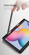 Dux Ducis Domo - Samsung Galaxy Tab S6 Lite - Hoes met auto-wake functie - Tri-fold design