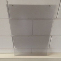 Klika - Prijskaarthoes vertikaal voor 700x1000mm - 5 stuks