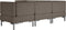 vidaXL-6-delig-Bankstel-stof-taupe