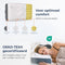 Best Life Dinara - Hoofdkussen - Ergonomisch Traagschuim - Wit