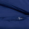 vidaXL - Dekbedovertrekset - 225x220 - cm - katoen - marineblauw