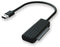 Savio AK-38 - SATA naar USB A kabel - 16,6 cm - Zwart