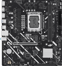 ASUS Prime H810M-E-CSM - Moederbord - LGA 1851 - MicroATX - DDR5 - Zwart
