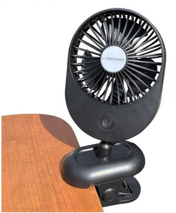 Esperanza EHF103K - Miniventilator - USB-voeding - 3 snelheden - Zwart