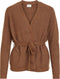 VILA VIRIL - L/S KNIT CARDIGAN - V-hals met ceintuur - Maat XL