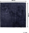 EVREN - Shaggy vloerkleed - Donkerblauw - 200 x 200 cm - Polyester