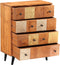 vidaXL - Ladekast - 60x30x75 - cm - massief - acaciahout