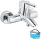 GROHE Feel Badkraan - Mengkraan - 15 cm hartafstand - Chroom