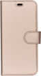 Accezz Hoesje Geschikt voor Samsung Galaxy A6 (2018) Hoesje Met Pasjeshouder - Accezz Wallet Softcase Bookcase - goud