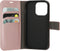 Mobiparts Classic Wallet Case - Flip Cover - Ruimte voor pasjes - Roze (iPhone 14 Pro)