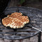 Esschert FF295 - Wafelijzer BBQ - Geschikt voor open vuur - Extra lange steel 82 cm