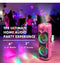 N-GEAR LGP5150 - Bluetooth Speaker - Karaoke Set met Microfoon en RGB LED Licht - Knal Roze