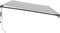vidaXL - Luifel - automatisch - uittrekbaar - LED - 600x350 - cm - antraciet - en - wit