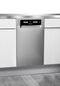 Bauknecht BSUO 3O21 PF X - Smalle Onderbouw Vaatwasser 45 cm - 10 couverts - Roestvrijstaal