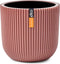 Capi Europe - Bloempot bol Groove Colours - 14x13 - Roze - Opening Ø11.9 - Bloempot voor binnen - 5 jaar garantie - BGVPI132