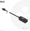 Club 3D CAC-1420 - USB 3.2 Gen1 Type A naar RJ45 2.5Gbps Ethernet Adapter - Zwart