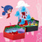 Bandai - Wonderbaarlijk Lieveheersbeestje - Chibi Mini Universe Amusement Park - Minifiguren Marinette En Climatika Inbegrepen - P50553