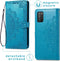 iMoshion Hoesje Geschikt voor Xiaomi Poco M3 Hoesje Met Pasjeshouder - iMoshion Mandala Bookcase - Turquoise