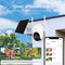 Arenti GO2T - Beveiligingscamera voor buiten - 2K 3MP - Accu met Zonnepaneel - 360 graden Beweegbaar - IP65 Waterdicht - Wit