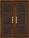 vidaXL - Hangkast - 69,5x34x90 - cm - bruin - eikenkleur