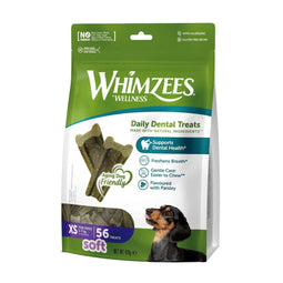 Whimzees - Snack voor honden - 56 Onderdelen XS (6 stuks)