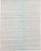 Shangri La Aqua Azul Vloerkleed - 60x90 - Rechthoek - Laagpolig Tapijt - Landelijk - Beige, Blauw