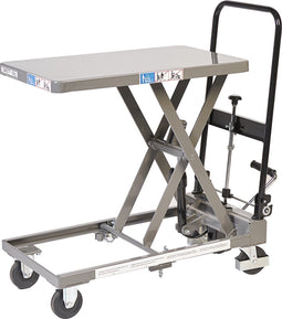 Matador Schaartafel 150kg plateau 70x40cm max 74cm hoog