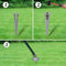 vidaXL - Eurohek - 25x1,5 - m - staal - groen