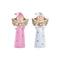 Kerstversiering DKD Home Decor Porselein Engel (7 x 5 x 14 cm) (2 Stuks)