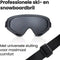 Skibril - Verstelbaar - UV Beschermend - Grijs