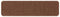 vidaXL - Trapmatten - met - Latex - Achterkant - Geel - 20x75 - cm