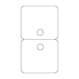 Klika - Byoux-kaartje type 22 - bxh 60x110 mm - 10 stuks