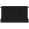 vidaXL - Opbergdoos - Zwart - Eiken - 50x30x28 - cm - Samengesteld - Hout
