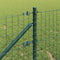 vidaXL - Hekpalen - met - Spike - 7 - stuks - Ø32 - mm - 60 - cm - Gegalvaniseerd - Staal