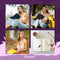 Dingbats* Wildlife A5 Notitieboek - Purple Hippo Stippen - Bullet Journal met 100 gsm Inktvrij Papier - Schetsboek met Harde Kaft, Binnenvak, Elastische Sluiting en Bladwijzer