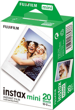 Fujifilm Instax Mini Film - Instant Fotopapier - 20 vellen - Wit (2 stuks)