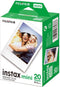Fujifilm Instax Mini Film - Instant Fotopapier - 20 vellen - Wit (2 stuks)