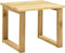 vidaXL - Ligbed - met - tafel - geïmpregneerd - grenenhout